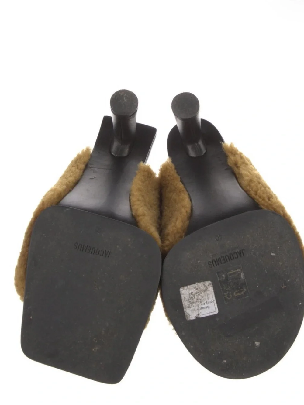 Jacquemus Fur Mules